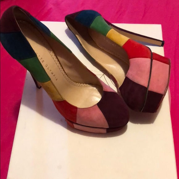 Charlotte Olympia Pumps Sz 9 - Picture 3 of 6